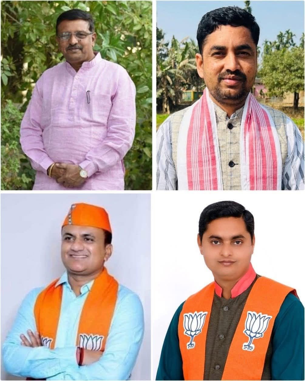 તા.૦૪-૦૬-૨૦૨૬ ના રોજ ભારતીય જનતા પાર્ટીની કેન્દ્રીય ચૂંટણી સમિતિ દ્વારા ગુજરાતમાં યોજાનારી રાજ્યસભાની દ્વિવાર્ષિક ચૂંટણી માટે યુવા તેમજ પાર્ટીના સનિષ્ઠ કાર્યકર્તાઓ ની પસંદગી કરવામાં આવી જેમાં શ્રી રાજુભાઇ શુક્લ, શ્રી મુકેશભાઇ રાઠવા, શ્રી માનસિંહભાઈ પરમાર તેમજ શ્રી જિતેન્દ્રભાઈ મેધજીભાઈ કંજારીયાને ઉમેદવાર તરીકે જાહેર થવા બદલ ખુબ ખુબ અભિનંદન સહ શુભેચ્છા પાઠવું છું.